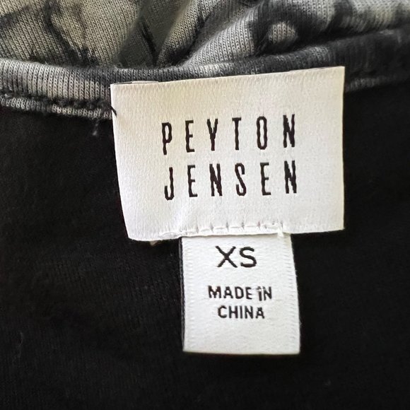 Evereve Peyton Jensen Womens Maya Gray Sleeveless Midi Dress Tie Dye size XS - Picture 11 of 15